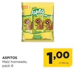 Alimerka ASPITOS Maíz horneado oferta