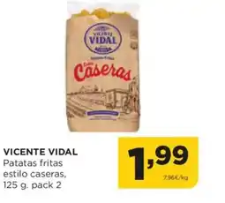 Alimerka VICENTE VIDAL Patatas fritas estilo caseras oferta