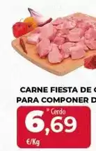 Spar Tenerife Fiesta - carne de carne para componer oferta