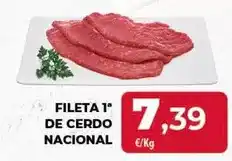 Spar Tenerife Fileta 1 de cerdo nacional oferta