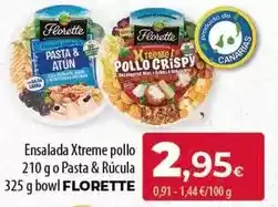 Spar Tenerife Florette - ensalada xtreme pollo o pasta & rucola oferta