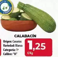 Spar Tenerife Origen - calabacín oferta