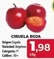 Spar Tenerife Origen - ciruela roja oferta