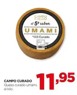 Alimerka Campo anhelo - queso curado umami oferta