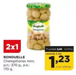 Alimerka Bonduelle - champiñones mini oferta