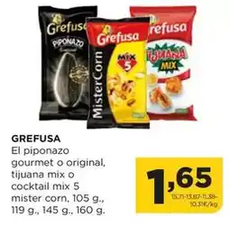 Alimerka Grefusa - el piponazo gourmet o original tijuana mix o cocktail mix 5 mister corn oferta