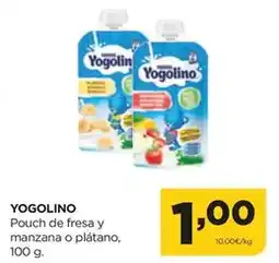 Alimerka Iogolino - pouch de fresa y manzana o platano oferta