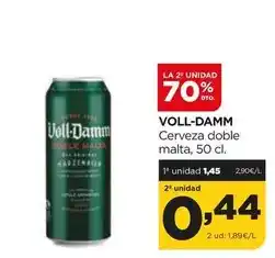 Alimerka Voll-damm - cerveza doble malta oferta