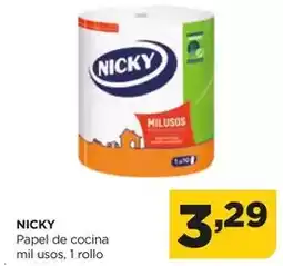Alimerka Nicky - papel de cocina mil usos oferta