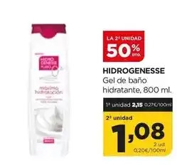 Alimerka Hidrogenesse - gel de bano hidratante oferta