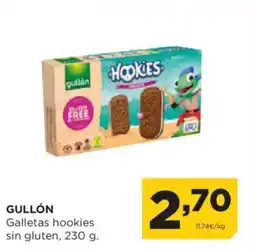 Alimerka GULLÓN Galletas hookies sin gluten oferta