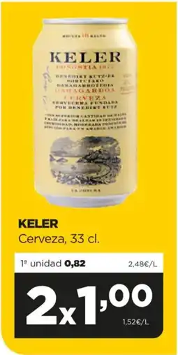 Alimerka KELER Cerveza oferta