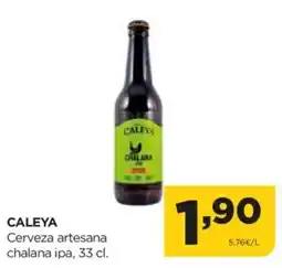 Alimerka CALEYA Cerveza artesana chalana ipa oferta