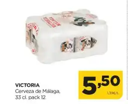 Alimerka VICTORIA Cerveza de Málaga oferta