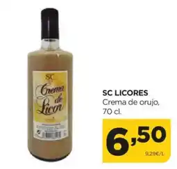 Alimerka SC LICORES Crema de orujo oferta