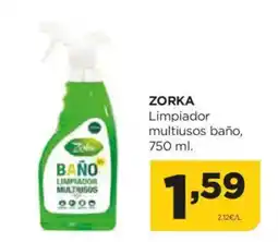 Alimerka ZORKA Limpiador multiusos baño, oferta