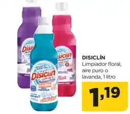 Alimerka DISICLÍN Limpiador floral, aire puro o lavanda oferta