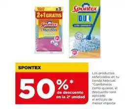 Alimerka SPONTEX oferta