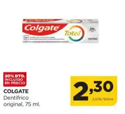 Alimerka COLGATE Dentifrico original oferta