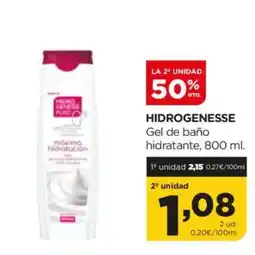 Alimerka HIDROGENESSE Gel de baño hidratante oferta