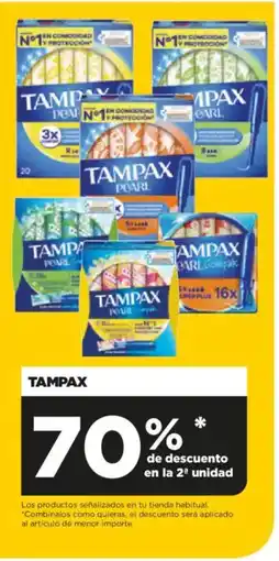 Alimerka TAMPAX oferta