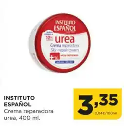 Alimerka INSTITUTO ESPAÑOL Crema reparadora urea oferta