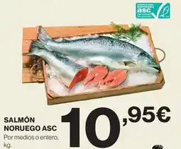 El Corte Inglés Salmón noruego asc oferta