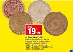 Bricoking Alfombra yute oferta