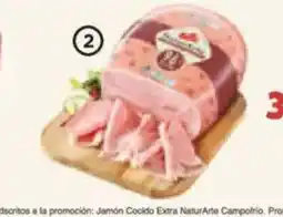 Alimerka CAMPOFRÍO NATURARTE Jamón cocido extra 96% carne oferta