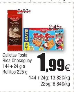 FROIZ Galletas Tosta Rica Chocoguay oferta