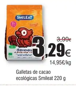 FROIZ SMILEAT Galletas de cacao ecológicas oferta