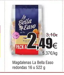 FROIZ Magdalenas La Bella Easo redondas oferta