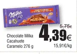 FROIZ Chocolate Milka Cacahuete Caramelo oferta