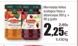 FROIZ Mermelada Helios ecológica fresa o albaricoque oferta