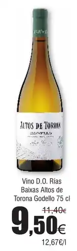 FROIZ Vino D.O. Rías Baixas Altos de Torona Godello oferta