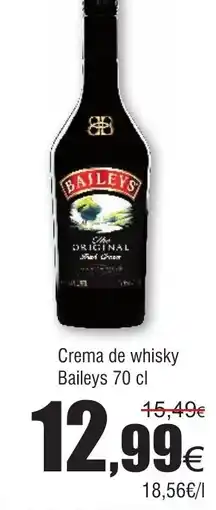 FROIZ BAILEYS Crema de whisky oferta