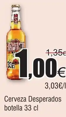 FROIZ DESPERADOS Cerveza oferta