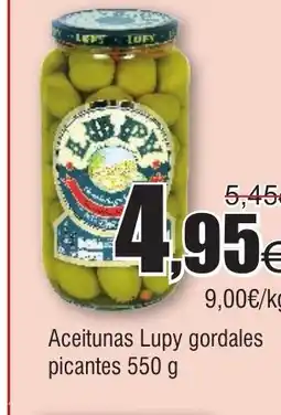 FROIZ Aceitunas Lupy gordales picantes oferta