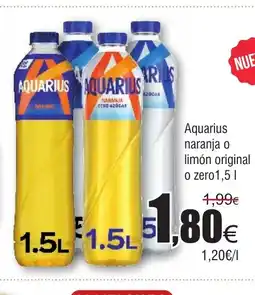 FROIZ AQUARIUS naranja o limón original o zero oferta