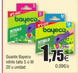 FROIZ Guante Bayeco nitrilo talla oferta