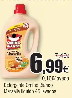 FROIZ Detergente Omino Bianco Marsella líquido 45 lavados oferta