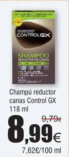 FROIZ Champú reductor canas Control GX oferta
