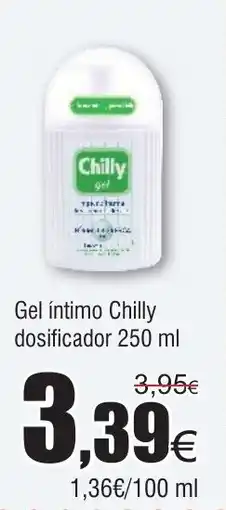 FROIZ Gel íntimo Chilly dosificador oferta