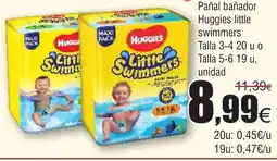 FROIZ Pañal bañador Huggies little swimmers oferta
