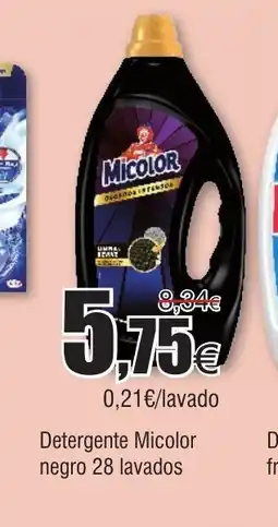 FROIZ Detergente Micolor negro 28 lavados oferta