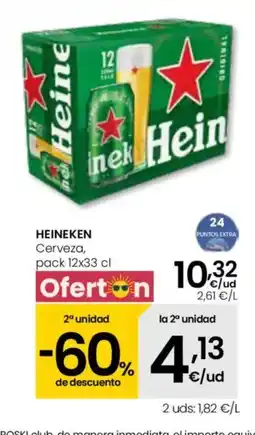 Eroski HEINEKEN Cerveza oferta