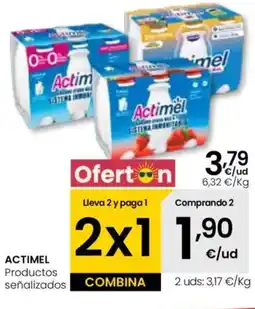 Eroski ACTIMEL Productos señalizados oferta