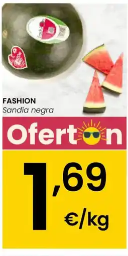 Eroski FASHION Sandía negra oferta