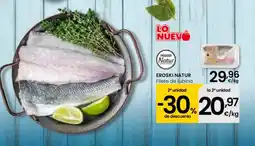Eroski EROSKI NATUR Filete de lubina oferta