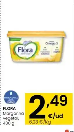 Eroski FLORA Margarina vegetal oferta